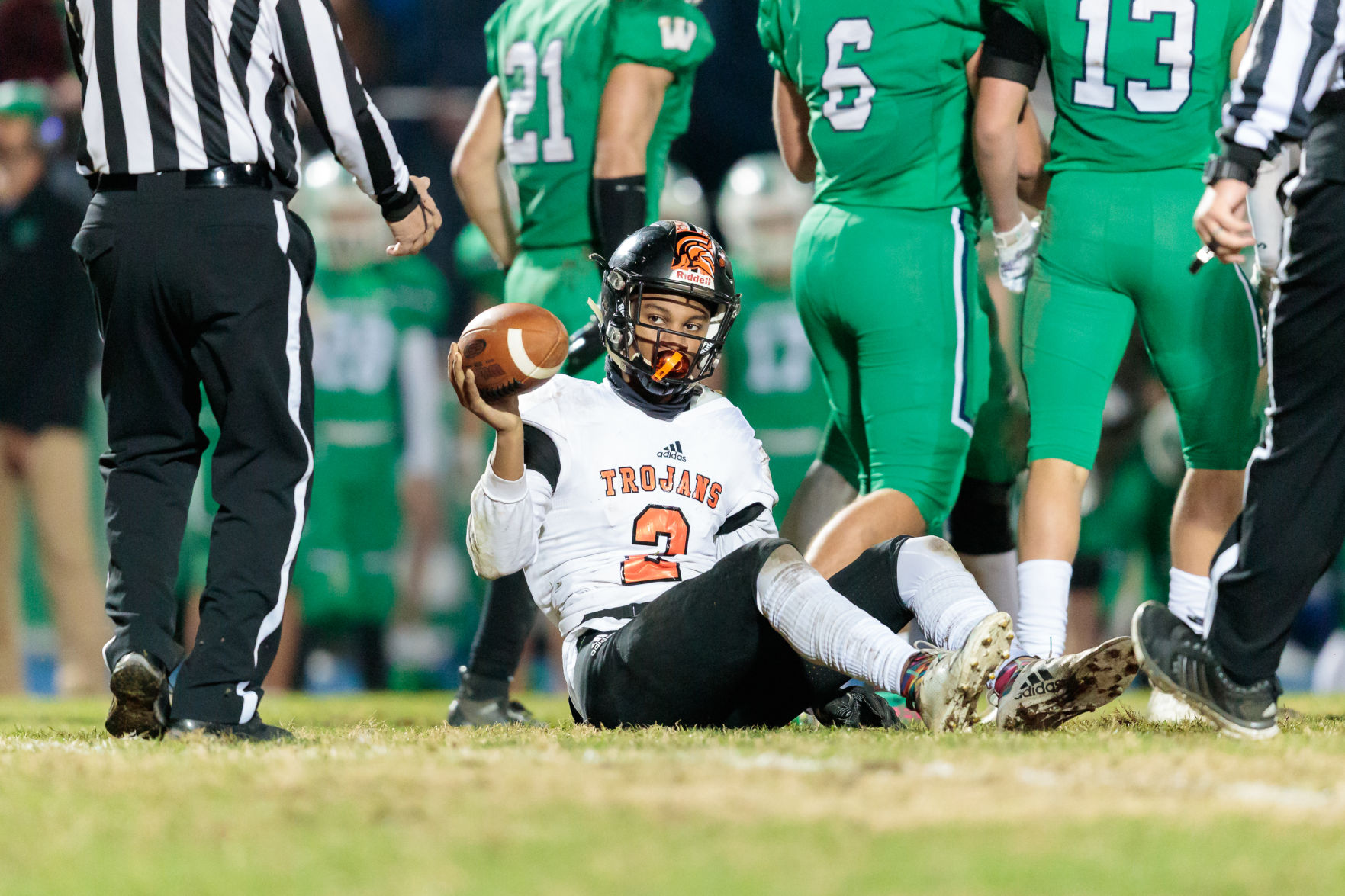 The Northwest Cabarrus Trojans fall to the Weddington Warriors in the third round of the 3AA State playoffs.